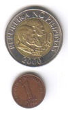 10-peso coin