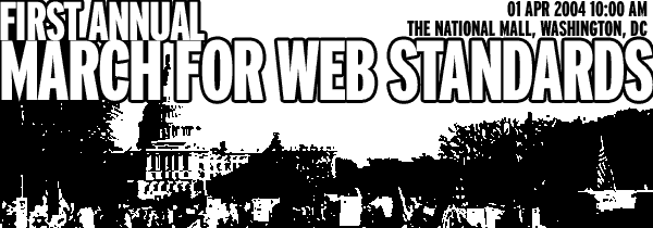 March For Web Standards