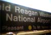 Reagan Airport sign