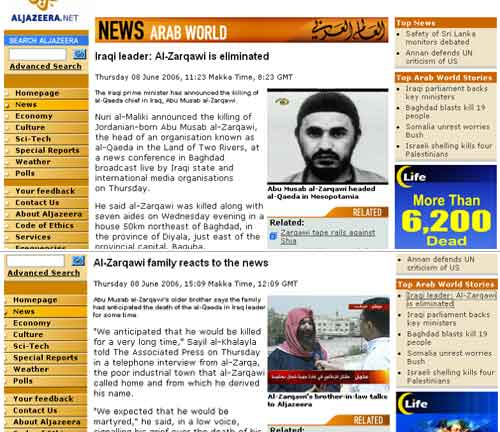Al Jazeera screenshot